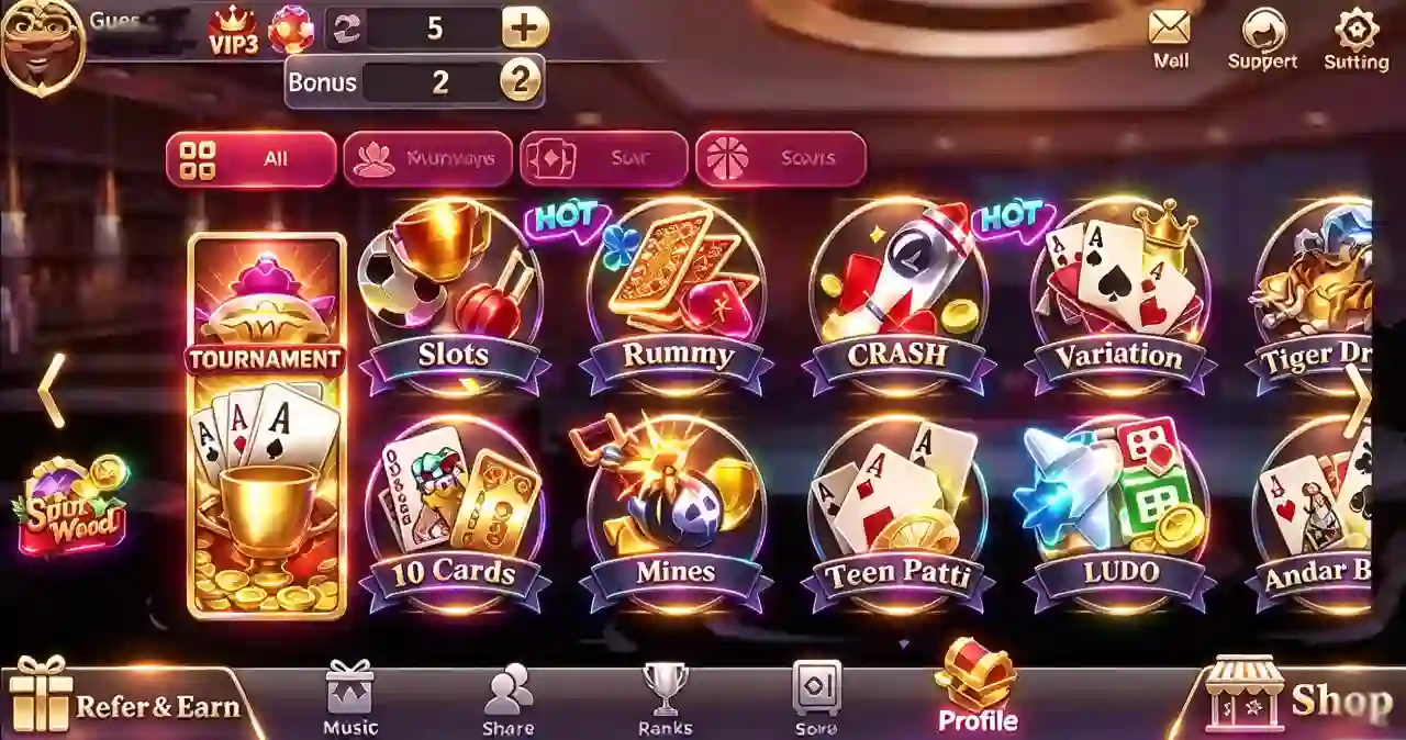 teen patti fun game lobby